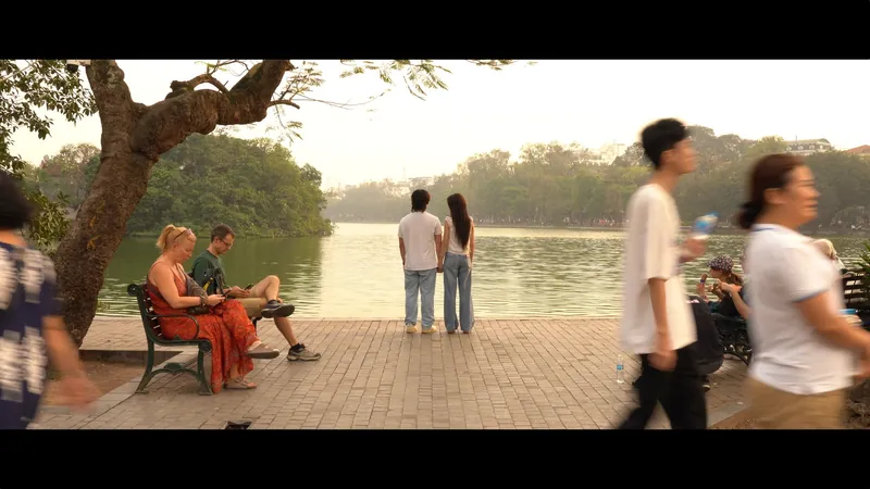 Across the two days · Long Bien, the Citadel, St Joseph, Hoan Kiem